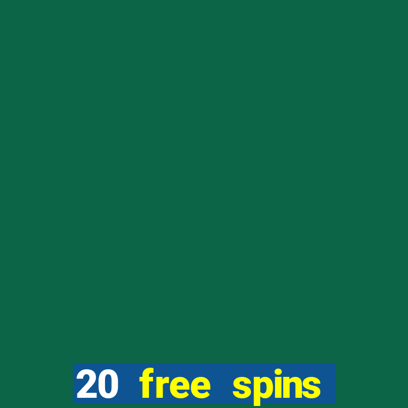 20 free spins cookie casino