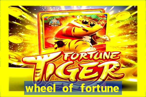 wheel of fortune slots game