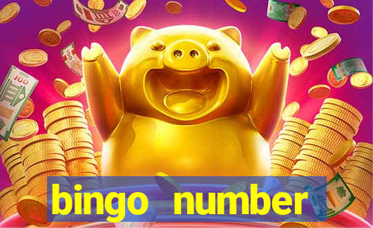 bingo number generator online