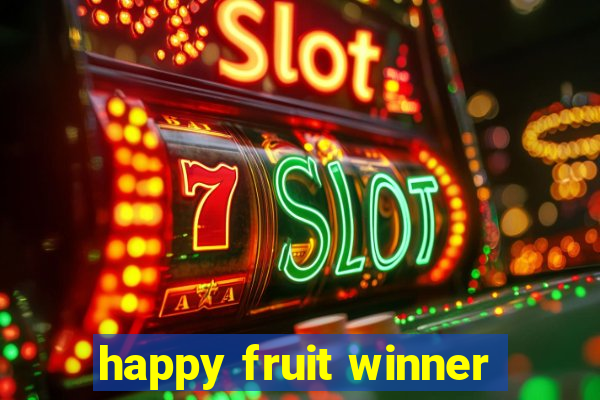 happy fruit winner