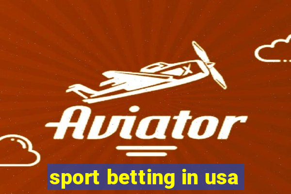 sport betting in usa