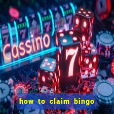 how to claim bingo plus jackpot