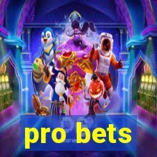 pro bets