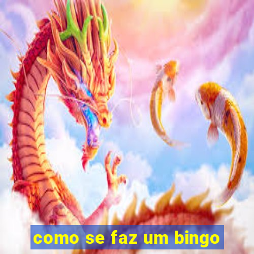 como se faz um bingo