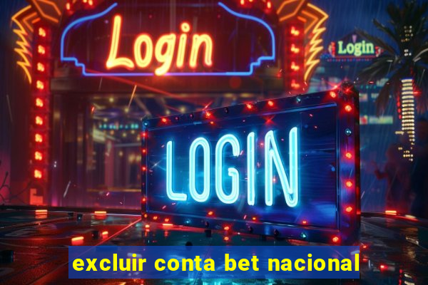 excluir conta bet nacional