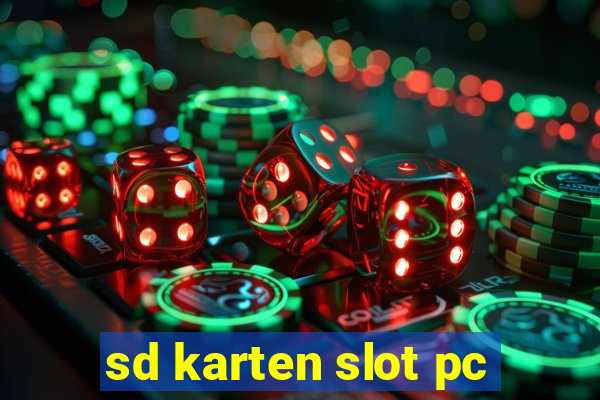 sd karten slot pc