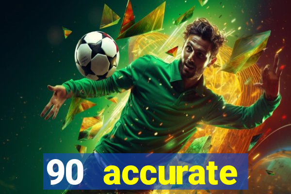 90 accurate football predictions