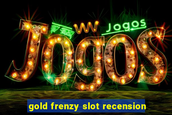 gold frenzy slot recension