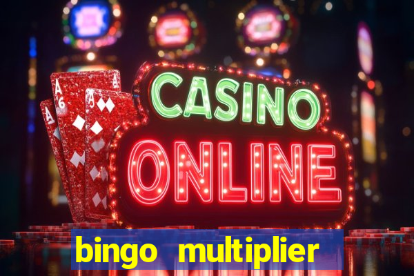 bingo multiplier scratch card