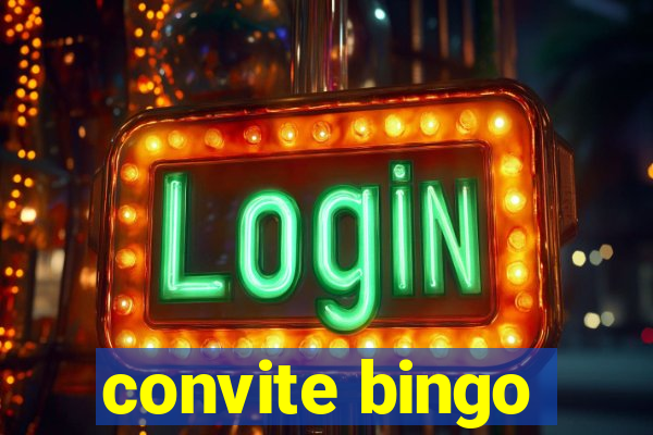 convite bingo