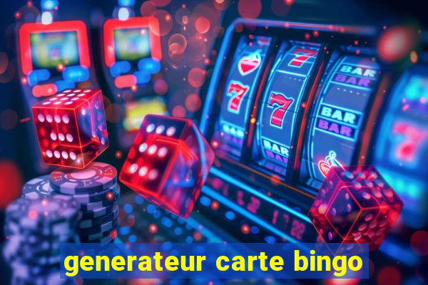 generateur carte bingo