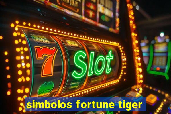 simbolos fortune tiger