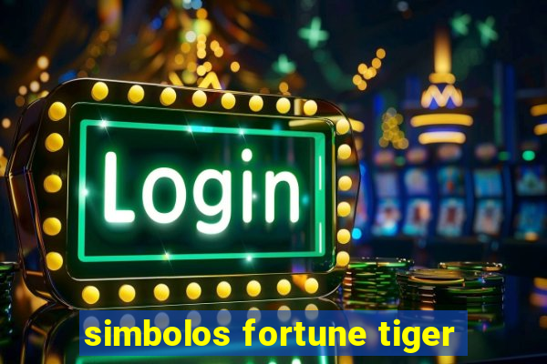 simbolos fortune tiger