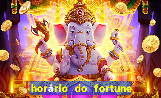 horário do fortune rabbit hoje