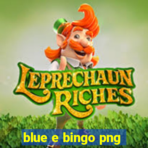 blue e bingo png