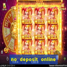 no deposit online casino bonus