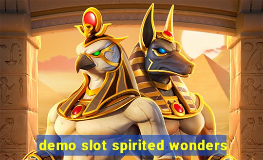 demo slot spirited wonders