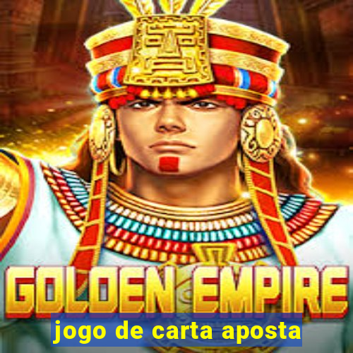 jogo de carta aposta