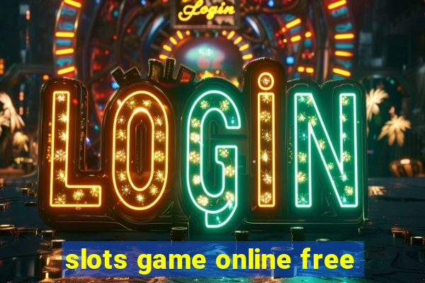 slots game online free