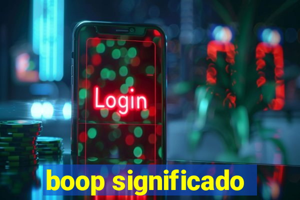 boop significado