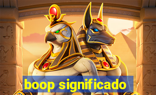 boop significado