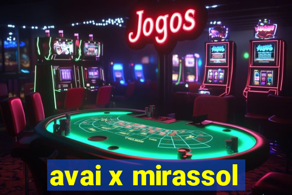 avai x mirassol