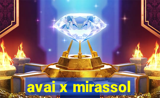 avai x mirassol