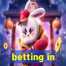 betting in