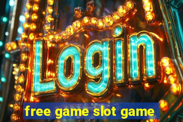 free game slot game