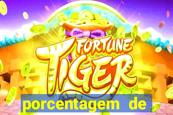 porcentagem de pagamento dos slots