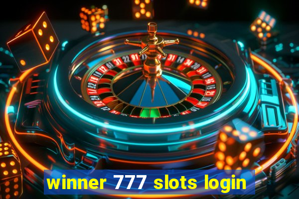 winner 777 slots login