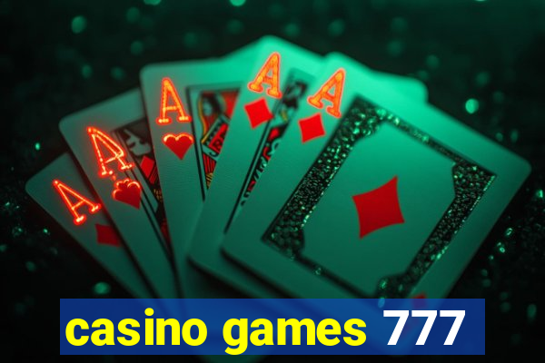 casino games 777