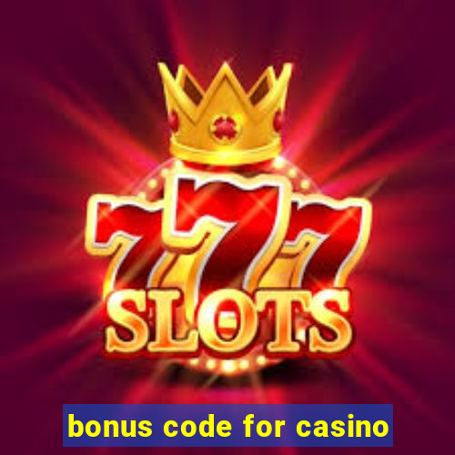 bonus code for casino