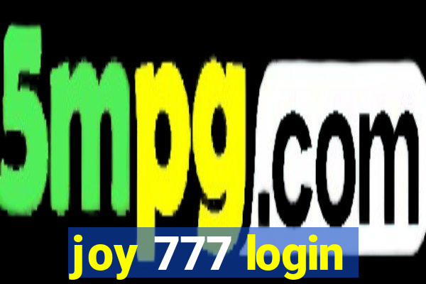 joy 777 login