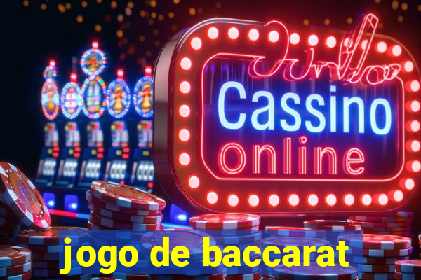 jogo de baccarat