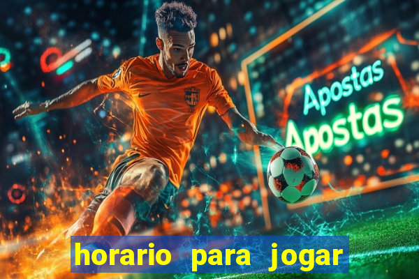 horario para jogar fortune coelho