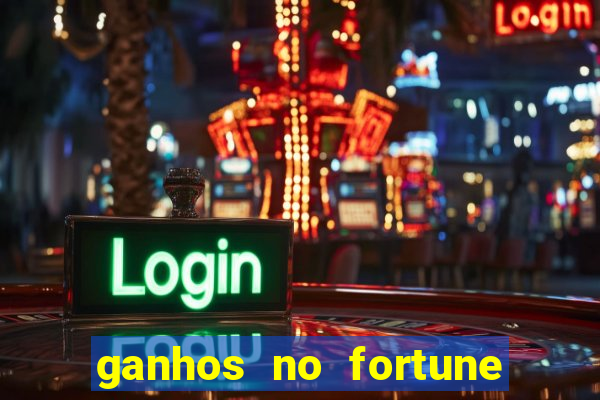 ganhos no fortune rabbit 