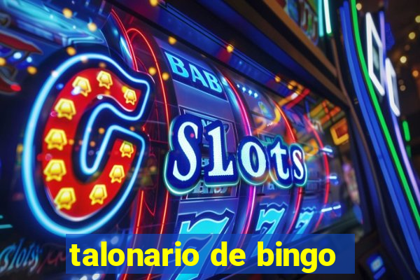 talonario de bingo