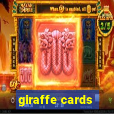 giraffe cards