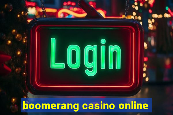 boomerang casino online