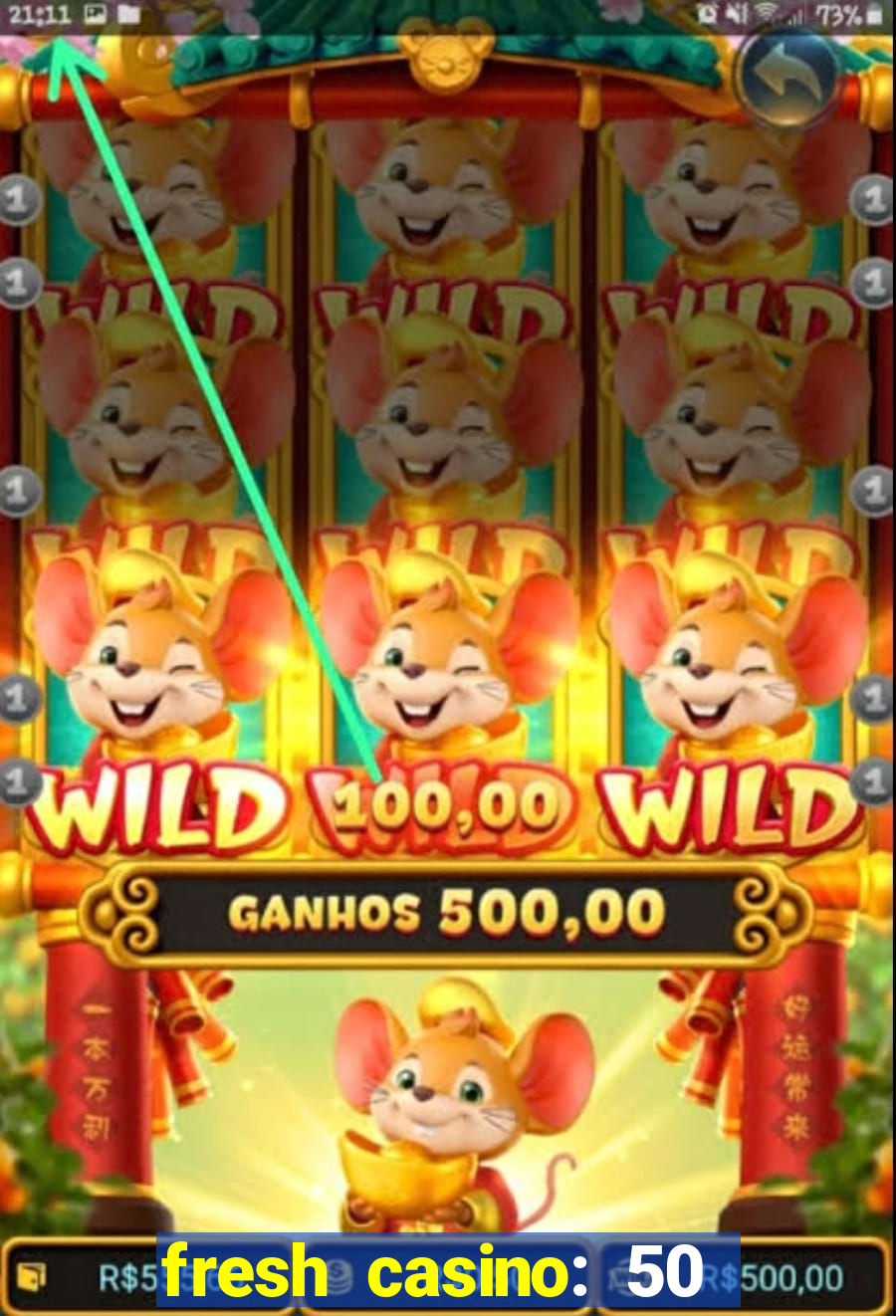 fresh casino: 50 free spins