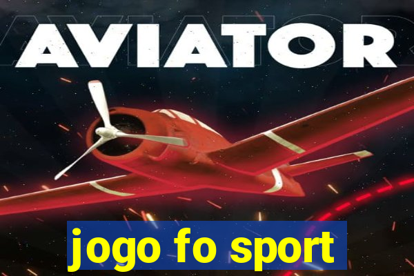 jogo fo sport