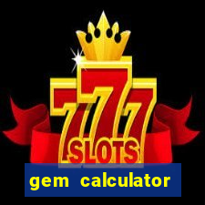 gem calculator diablo immortal