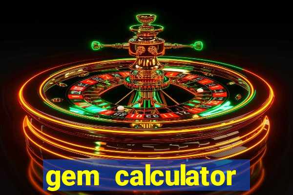 gem calculator diablo immortal