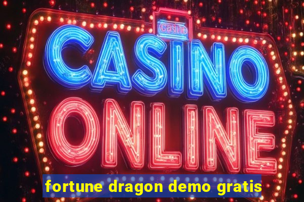 fortune dragon demo gratis