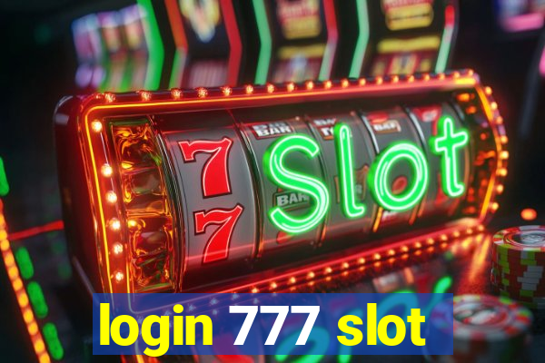 login 777 slot