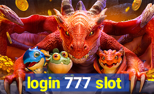 login 777 slot