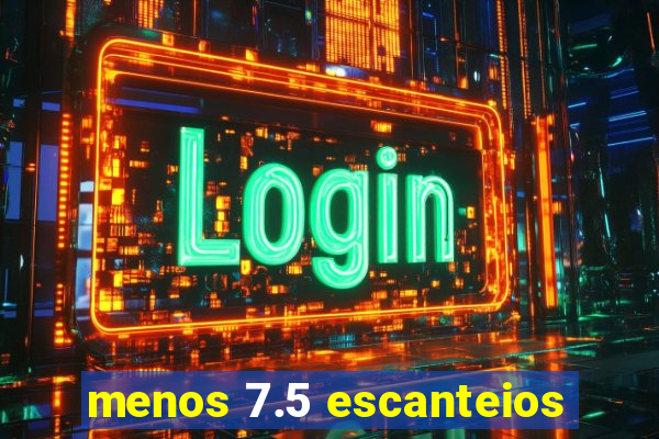 menos 7.5 escanteios