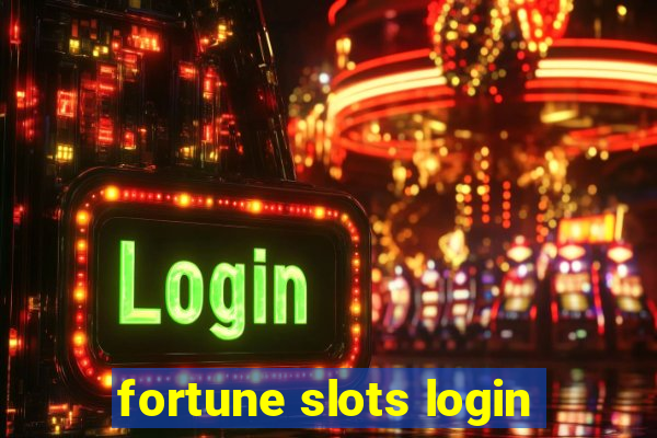 fortune slots login