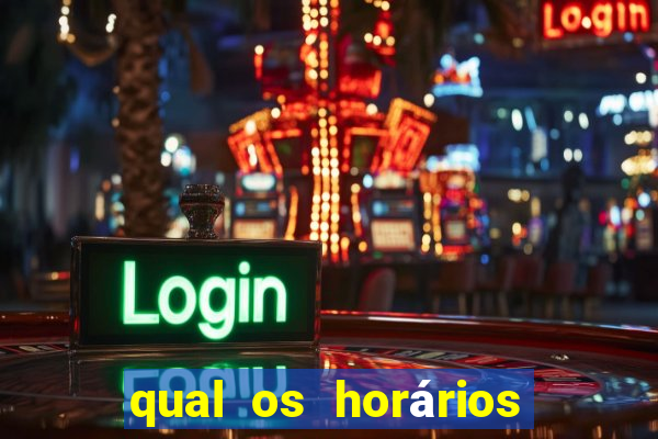 qual os horários que o fortune tiger paga